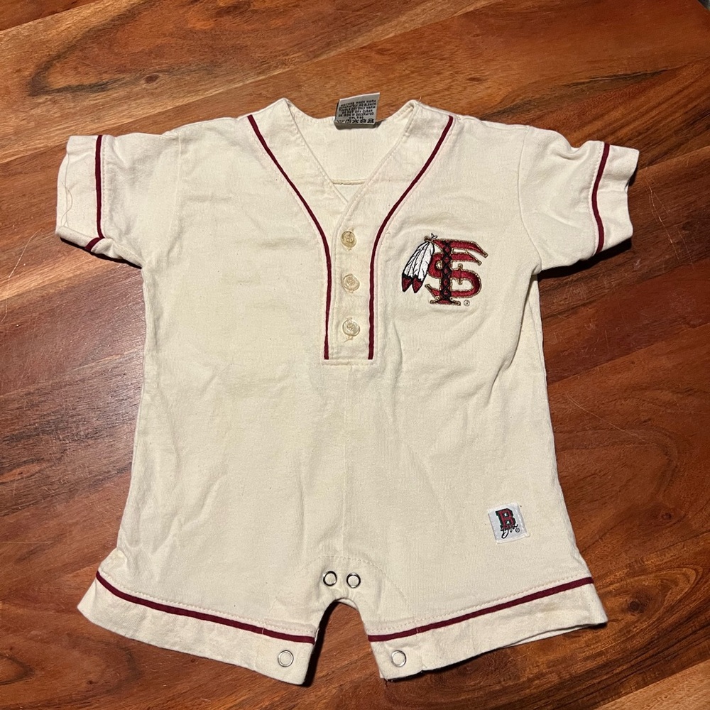 Vintage Boa Sportswear Infant FSU Seminole One Piece - 6 months